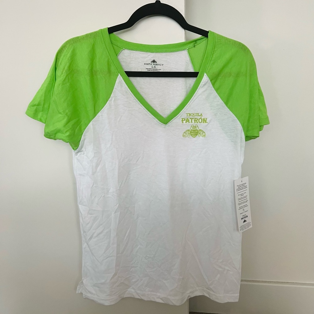 🆕 Patrón Tequila v-neck t shirt